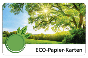 ECO-Papier-Karten