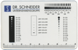 Mini Plastikkarten / Namensschilder für Kartendrucker